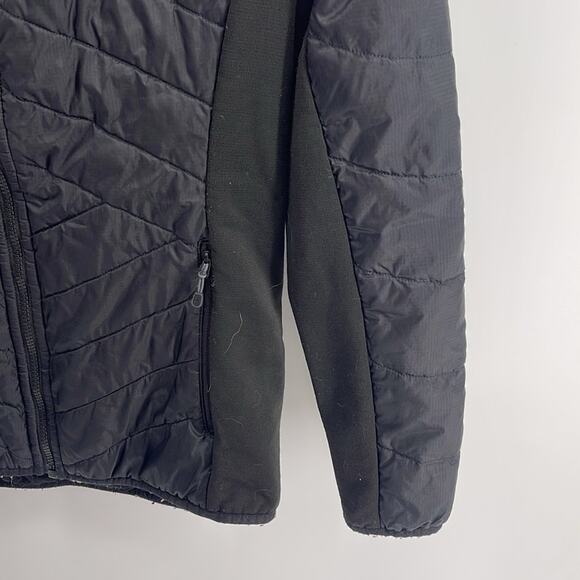 Smartwool wool filled puffer mock neck full zip jacket sz M - Picture 4 of 6